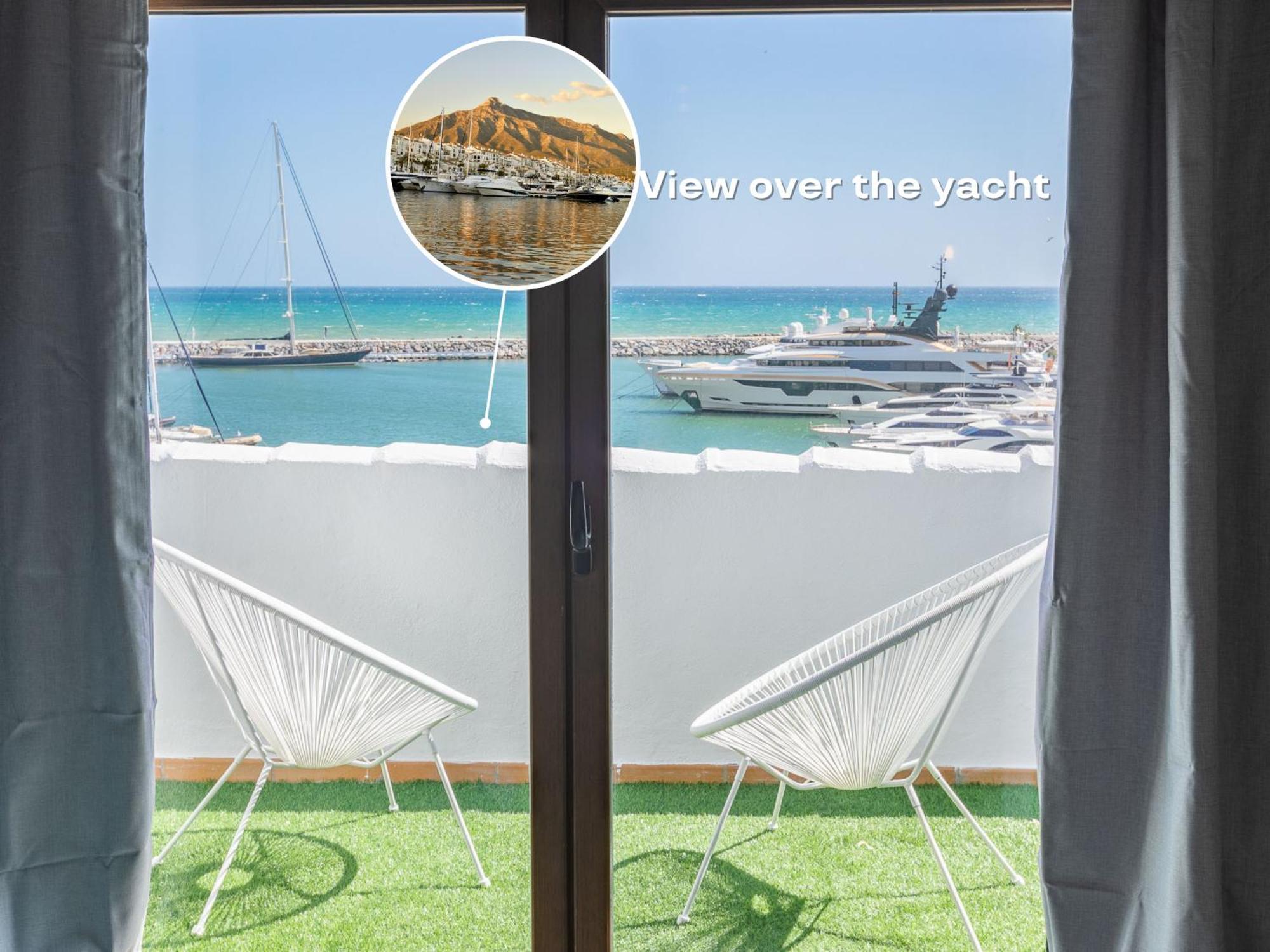 شقة Vacation Marbella I Stylish 5Bdr Penthouse, Sea And Marina View المظهر الخارجي الصورة