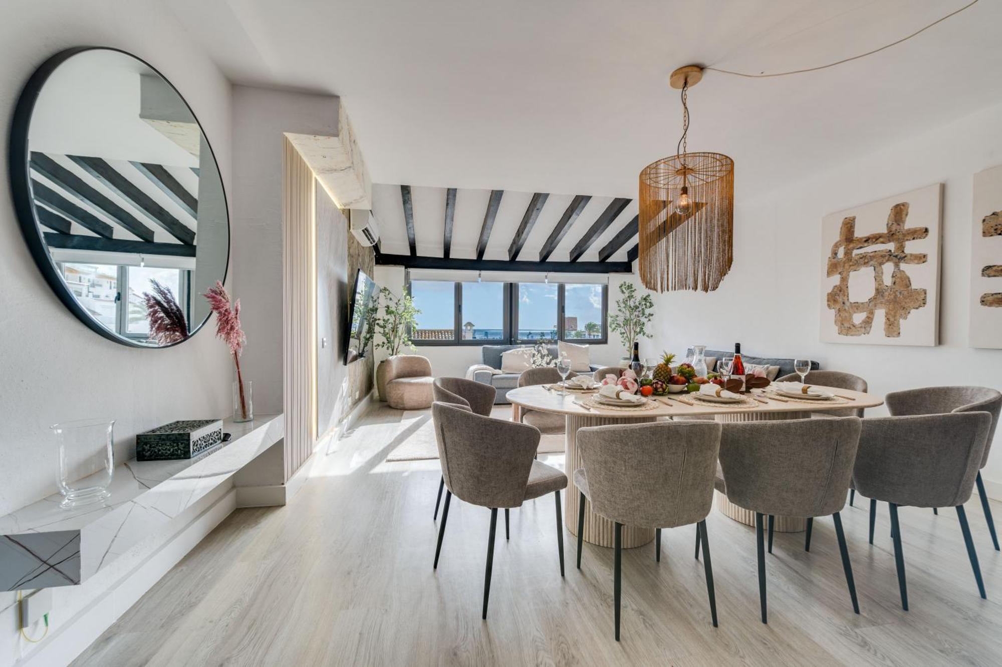 شقة Vacation Marbella I Stylish 5Bdr Penthouse, Sea And Marina View المظهر الخارجي الصورة